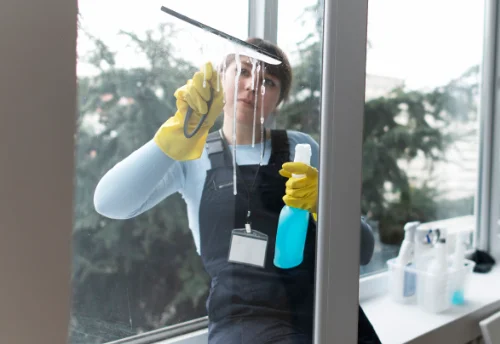 Nettoyage de vitres intérieures et extérieures à Neuville-Day